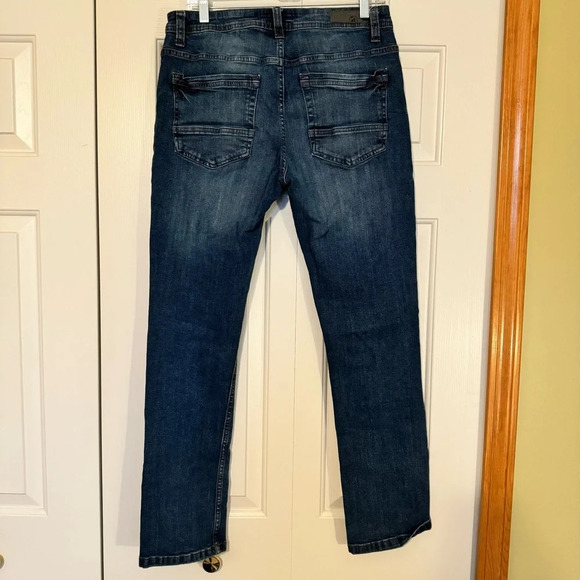 Free Planet Sustainable‎ Men’s Slim Straight Denim Jeans - Picture 1 of 7